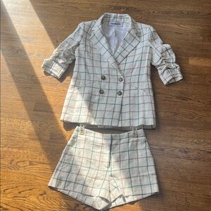 NEW - VERONICA BEARD BLAZER & SHORTS - SAMPLE